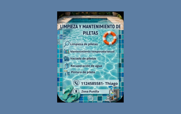 limpieza y mantenimiento de piletas